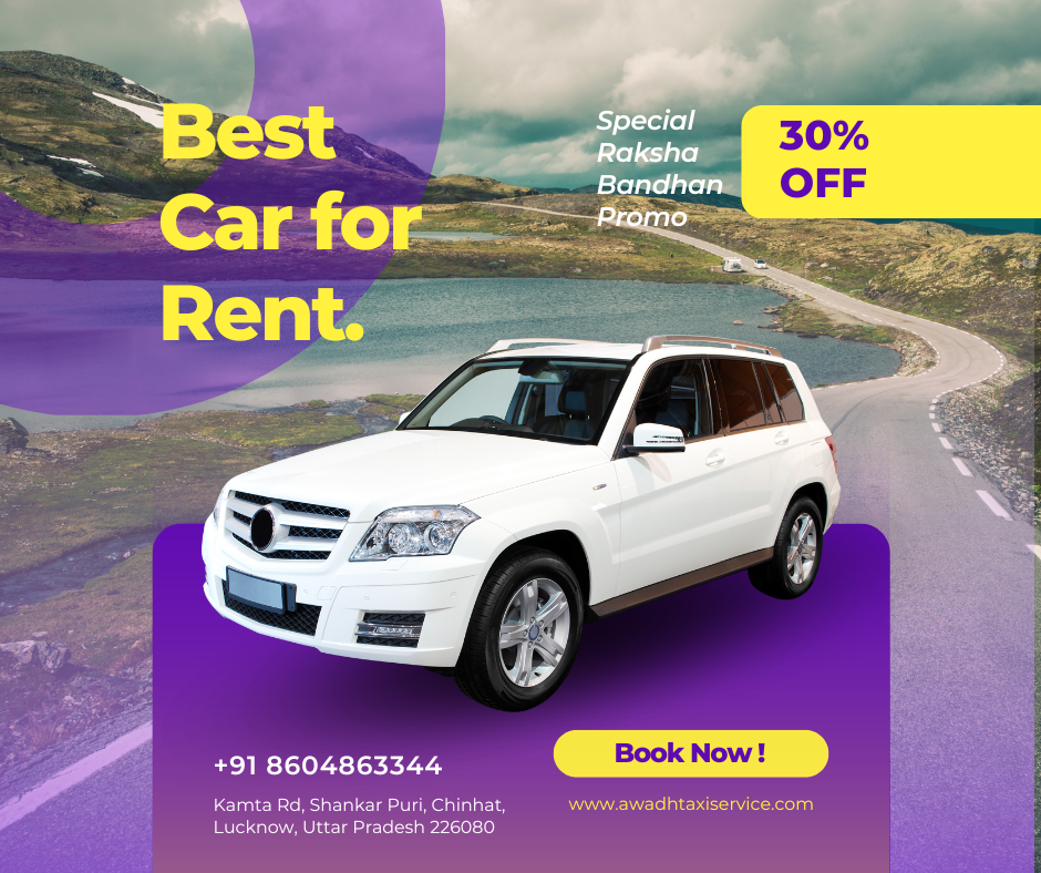 Book Lucknow to Ayodhya Taxi – Safe, Reliable & Affordable with awadh taxi service