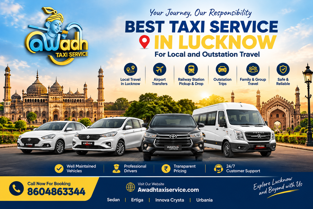 Awadh Taxi Service – Best taxi service in Lucknow for local and outstation travel